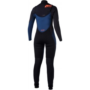 Magic Marine Womens Ace 4/3mm GBS Chest Zip Wetsuit 170107 - Navy